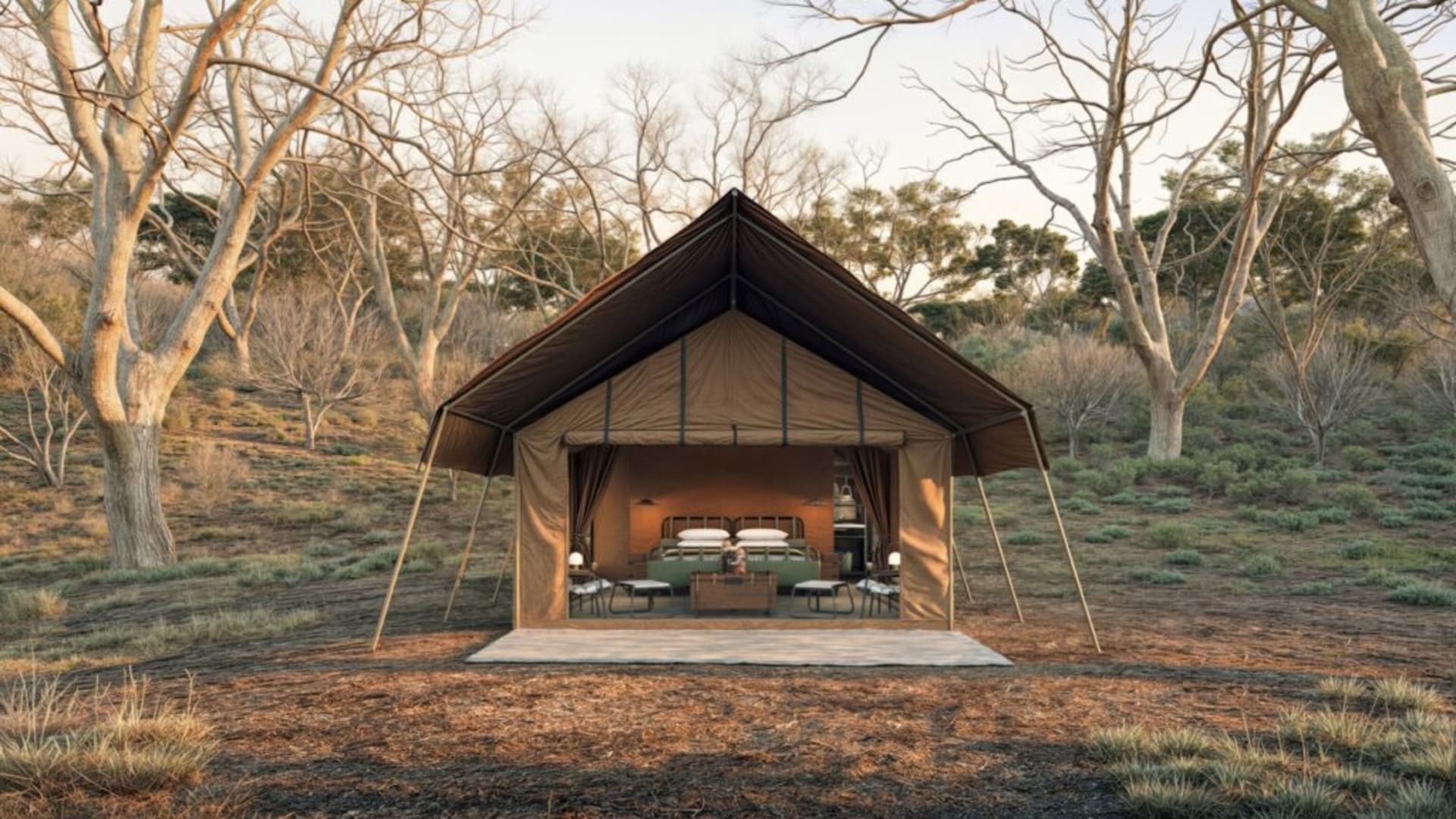 Sandibe Under Canvas in Okavango Delta - Eastern Sector